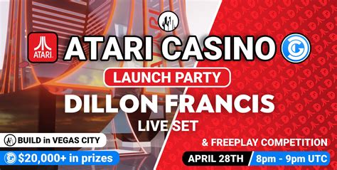 atari casino launch party